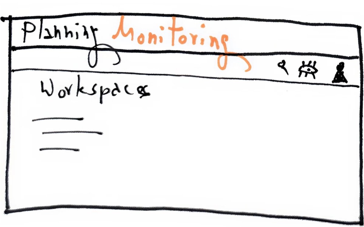 Developer monitoring view